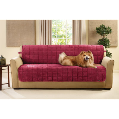 Sure Fit Deluxe Pet Armless Furniture Sofa Protector