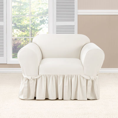 Sure Fit Essential Twill Chair Slipcover