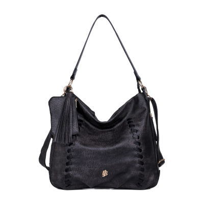 Julia Buxton Whip Stitch Hobo Tote