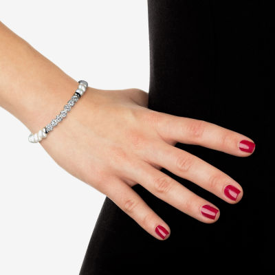 Womens White Cultured Freshwater Pearl Sterling Silver 2-pc. Jewelry Set