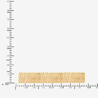 Made in Italy Womens 14K Gold 18 Inch Herringbone Chain Necklace