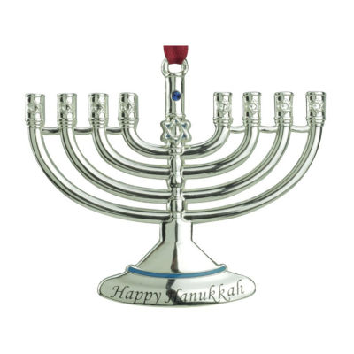Northlight 3.25" Hanging Menorah Hanukkah Ornament