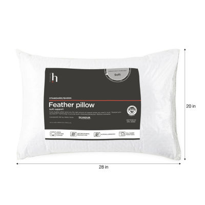 Home Expressions Soft Support Feather Pillow