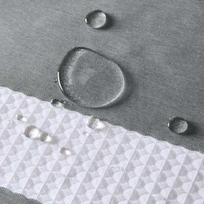 Madison Park Spa Waffle 3M Scotchgard™ Shower Curtain