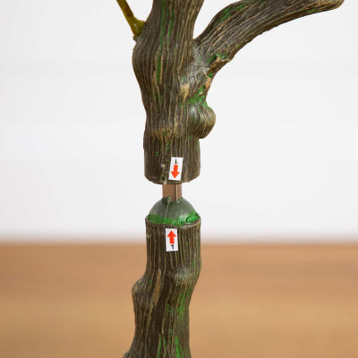 Nearly Natural 4' Orange Maple Artificial Tree