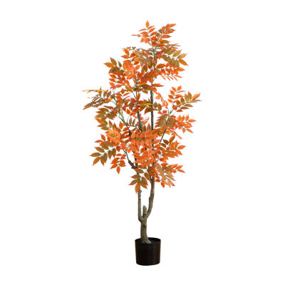 Nearly Natural 5' Green Sumac Artificial Tree