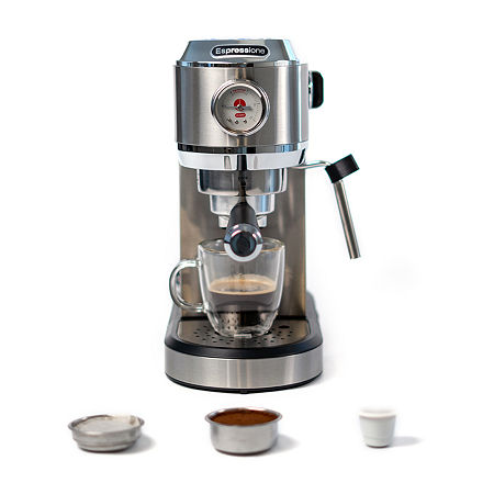 Espressione Flex 3-In-1 Espresso Coffee Machine, One Size, Stainless Steel