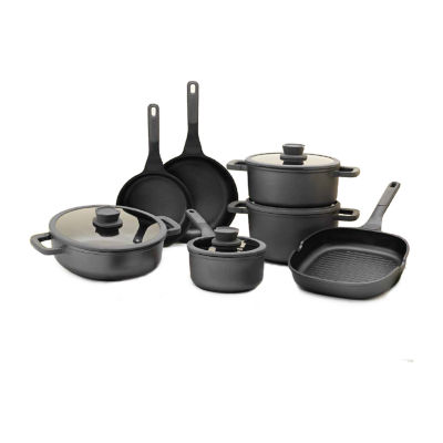 BergHOFF Leo Stone Aluminum Non-Stick 11-pc. Cookware Set