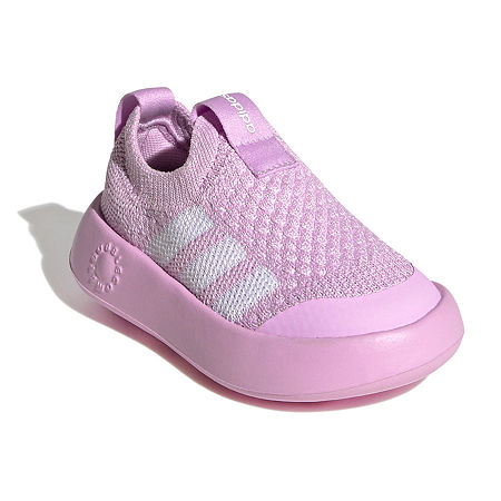 adidas Girls Toddler Bubblecomfy Slip-On Walking Shoes, 6 Medium, Purple