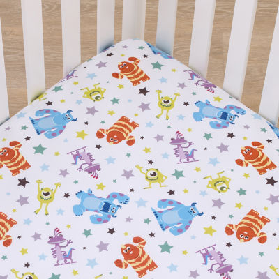 Monsters Inc Monsters University Crib Sheet