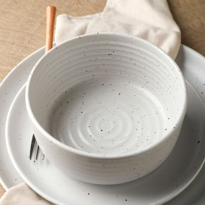EARTH & CLAY Ion 12-pc. Stoneware Dinnerware Set