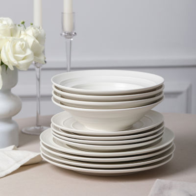EARTH & CLAY Celeste 12-pc. Stoneware Dinnerware Set