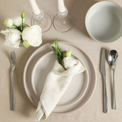 EARTH & CLAY Amber 12-pc. Stoneware Dinnerware Set