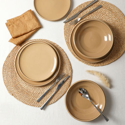 EARTH & CLAY Harmony 8-pc. Stoneware Dinnerware Set