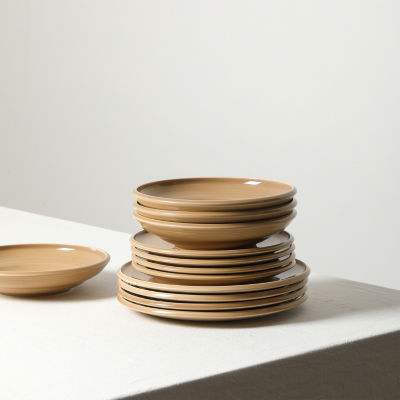EARTH & CLAY Harmony 8-pc. Stoneware Dinnerware Set