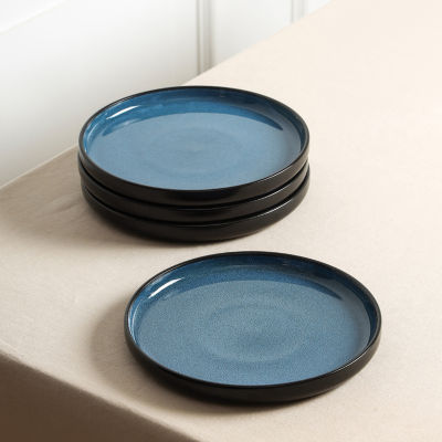 Stone + Lain Lagoon 4-pc. Stoneware Dinnerware Set