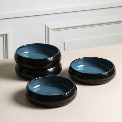 Stone + Lain Lagoon 4-pc. Stoneware Dinnerware Set