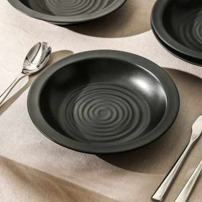 Stone + Lain Orbit 24-pc. Stoneware Dinnerware Set