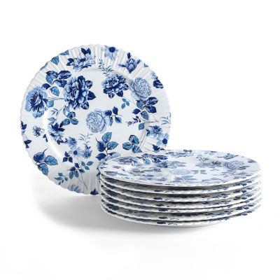 Stone + Lain Fiore 8-pc. Bone China Salad Plate