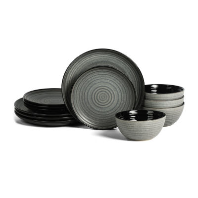 Stone + Lain Dua 4-pc. Stoneware Dinnerware Set