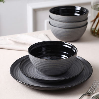 Stone + Lain Dua 4-pc. Stoneware Dinnerware Set