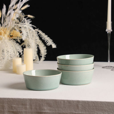 Stone + Lain Claire 4-pc. Stoneware Cereal Bowl