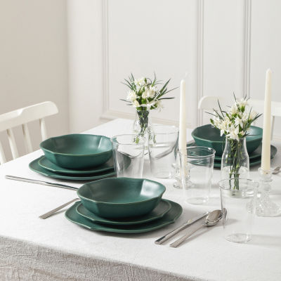 Stone + Lain Baskerville 24-pc. Stoneware Dinnerware Set