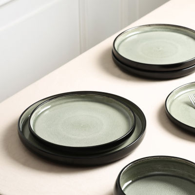 Stone + Lain Lagoon 12-pc. Stoneware Dinnerware Set