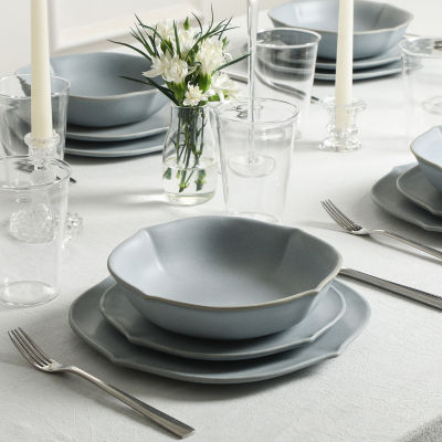 Stone + Lain Baskerville 8-pc. Stoneware Dinnerware Set