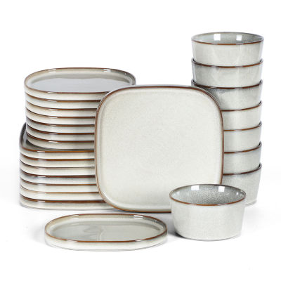 Stone + Lain Cairo 8-pc. Stoneware Dinnerware Set