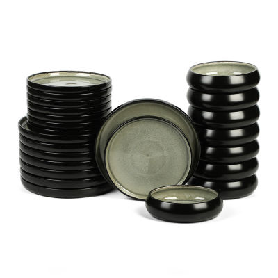 Stone + Lain Lagoon 8-pc. Stoneware Dinnerware Set