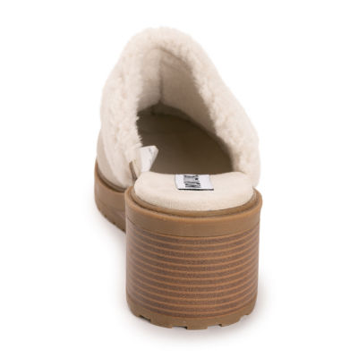 Muk Luks Sophia Mule Womens Round Closed Toe Mules