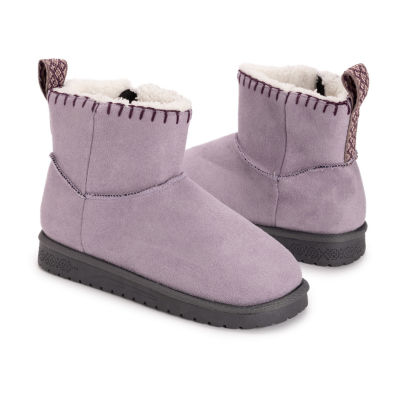 Muk Luks Womens Tatum Boot Flat Heel Booties