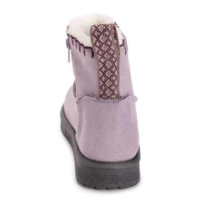 Muk Luks Womens Tatum Boot Flat Heel Booties