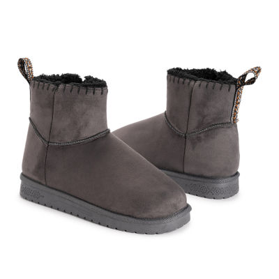 Muk Luks Womens Tatum Flat Heel Winter Boots