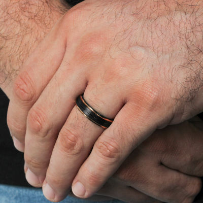 Mens 6MM Tungsten Wedding Band