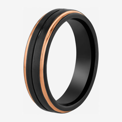 Mens 6MM Tungsten Wedding Band