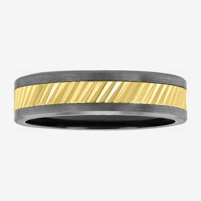 Mens 6MM Tungsten Wedding Band