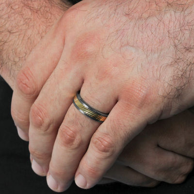 Mens 6MM Tungsten Wedding Band