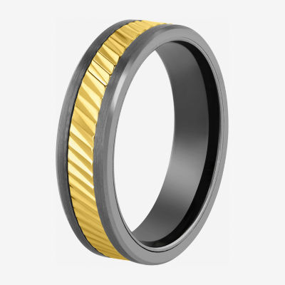 Mens 6MM Tungsten Wedding Band