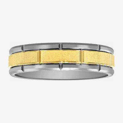 Mens 6MM Tungsten Wedding Band