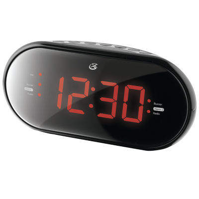 GPX C253 Dual Alarm Clock Radio Black, Color Black JCPenney