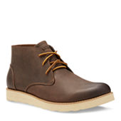 J. Ferrar Mens Blake Flat Heel Chelsea Boots, Color: Brown  display picture 3