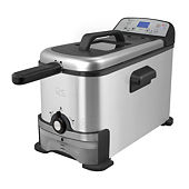 Hamilton Beach® 21 Cup Oil Capacity Professional-Style Deep Fryer 35200,  Color: Stainless Steel - JCPenney