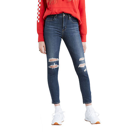  Levi's 721 Skinny Ankle Jeans