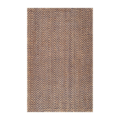 nuLoom Hand Woven Vania Chevron Jute RugJCPenney
