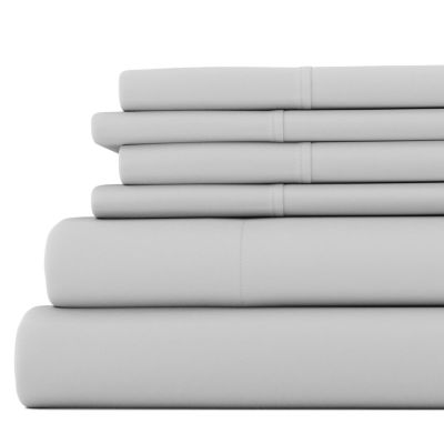 Casual Comfort™ Premium Ultra Soft Microfiber Wrinkle Free 6 Piece Sheet Set