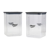 Expressly Hubert® Rectangular Clear Acrylic Bulk Food Storage Container -  16L x 12W x 10H