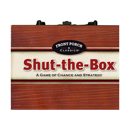 Front Porch Classics Circa Shut The Box, One Size, Brown