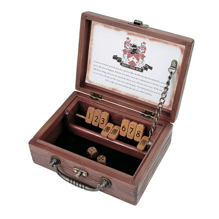 Front Porch Classics Circa Shut The Box, One Size, Brown